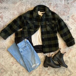 Lucky Brand Faux Sherpa Jacket